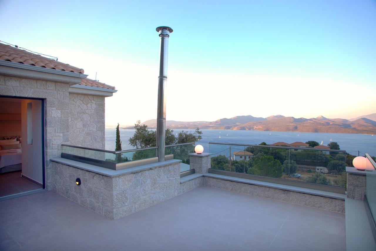 Ionian Stone Luxury Villa นิเกียนา ภายนอก รูปภาพ