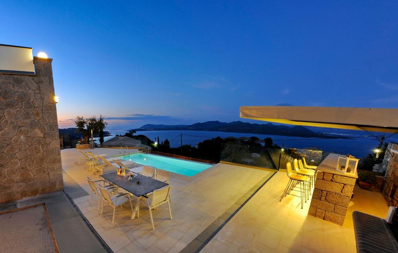 Ionian Stone Luxury Villa นิเกียนา ภายนอก รูปภาพ