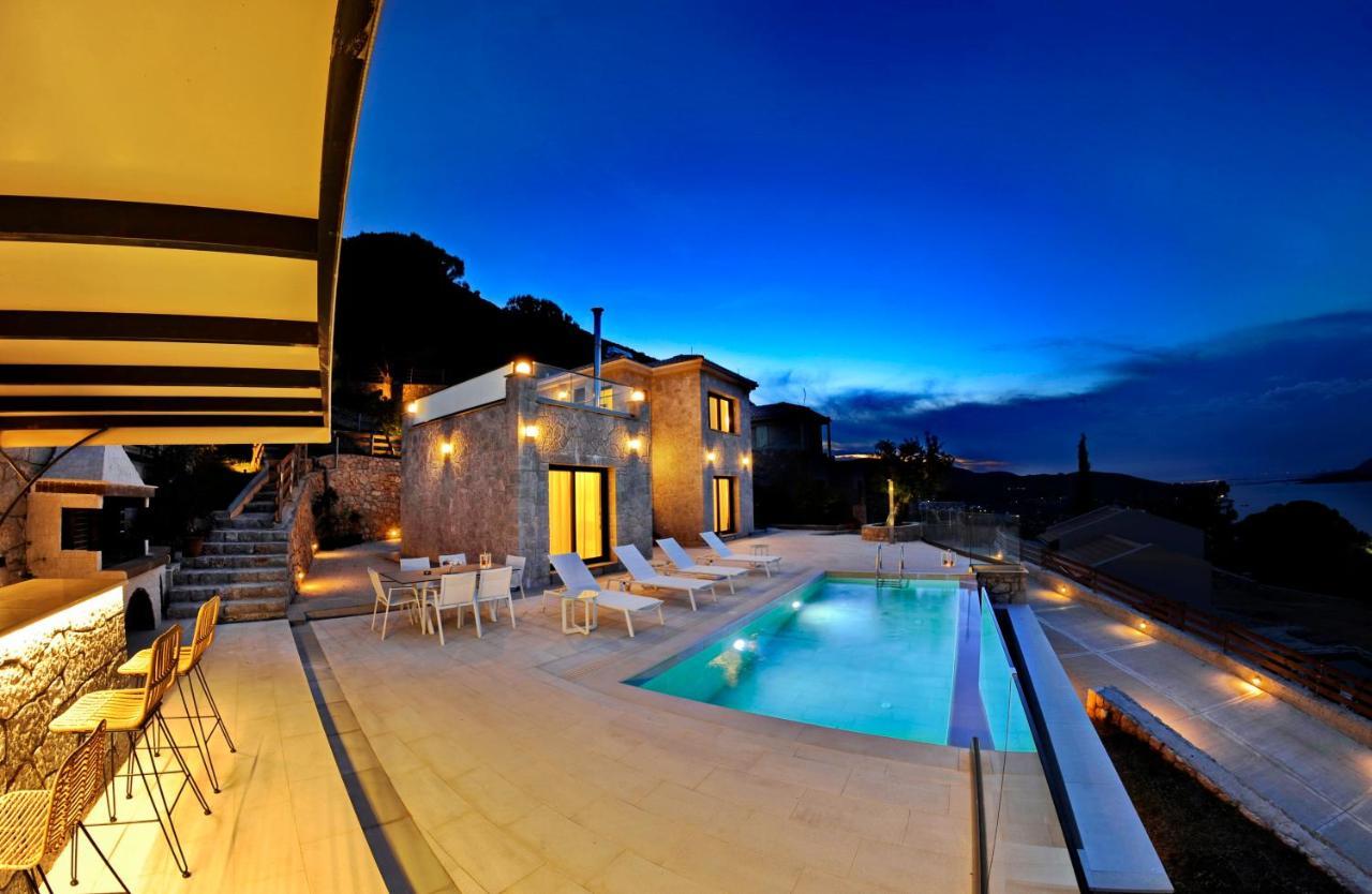 Ionian Stone Luxury Villa นิเกียนา ภายนอก รูปภาพ