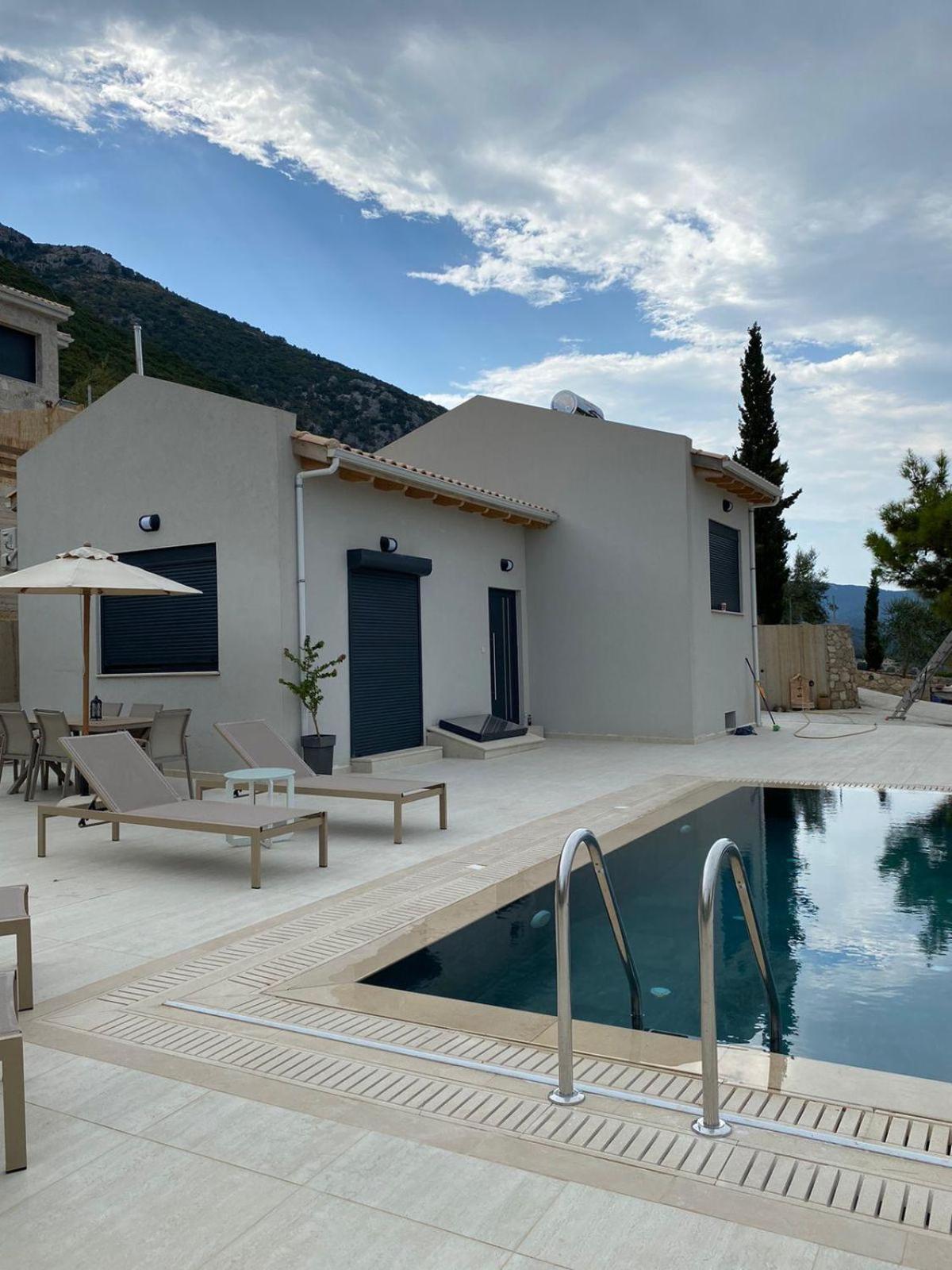 Ionian Stone Luxury Villa นิเกียนา ภายนอก รูปภาพ